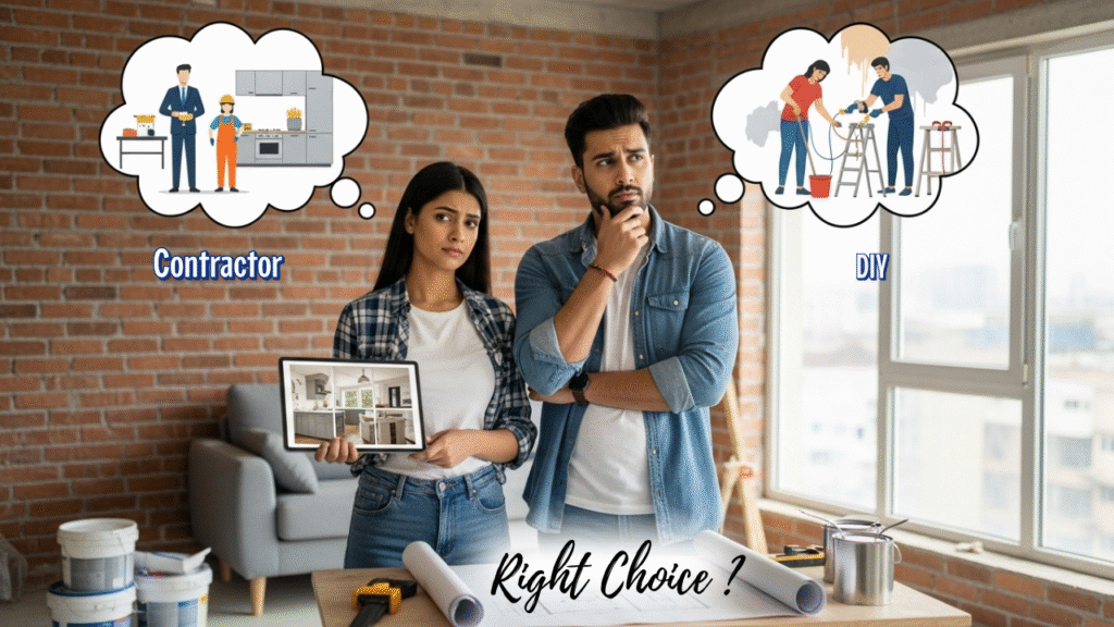 Contractor or DIY for Home Renovation