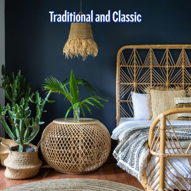 Traditional and Classic bedroom Interior